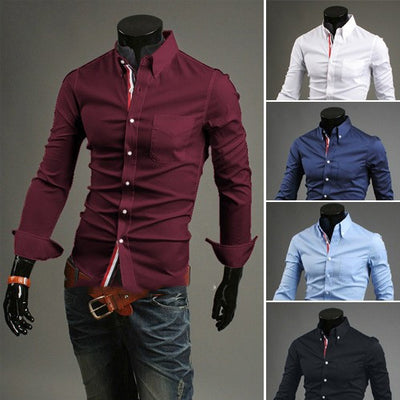 Camisas Manga Larga para Hombre - Comodidad y Estilo Profesional - Image 12