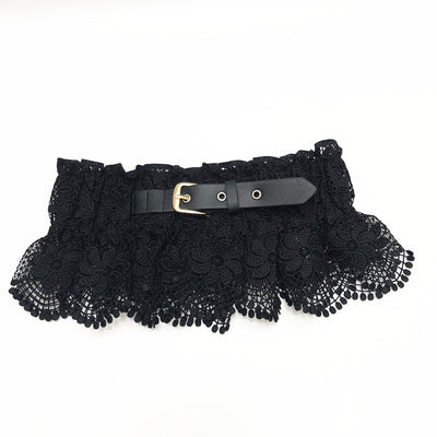 Cinturón Decorativo Blanco Ancho para Mujer - Image 3