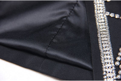 Blazer Ejecutivo para Mujer con Detalles de Diamantes y Efecto Reductor - Image 23