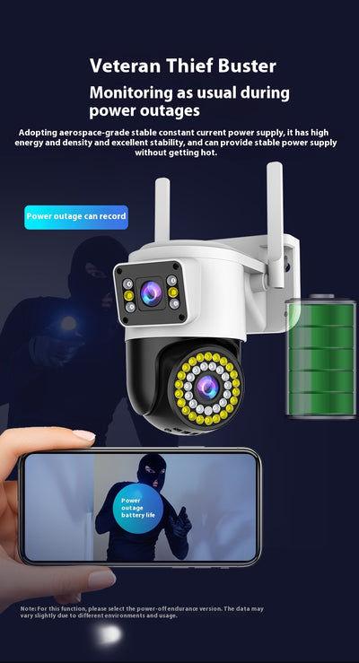 Binoculares de Vigilancia WiFi con Visión Nocturna y Pantalla Dual - Image 11