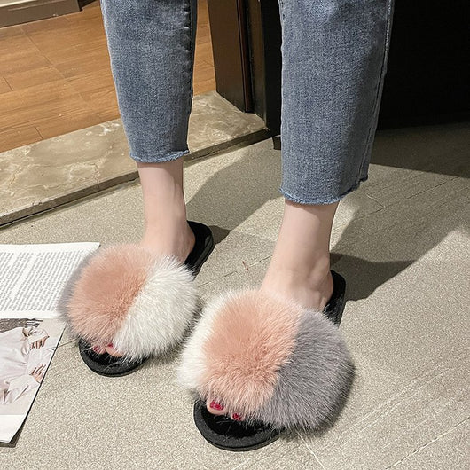 Pantuflas Cálidas de Invierno para Mujer - Zapatillas de Felpa Suave Interior - Image 3