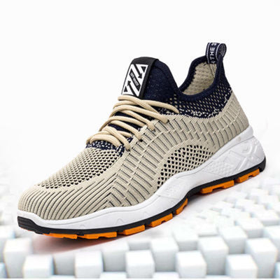 Zapatillas Deportivas Casual Coreanas Transpirables Tejido Volador - Image 4