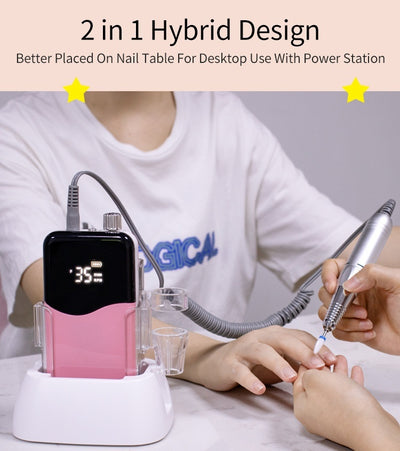 Lijadora Eléctrica Portátil para Uñas con Almacenamiento - Image 21