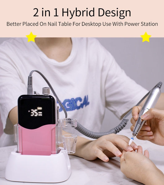 Lijadora Eléctrica Portátil para Uñas con Almacenamiento - Image 21