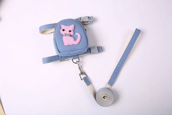Arnés de Pecho con Cuerda para Perro y Gato - Sistema de Cadena para Mascotas - Image 4