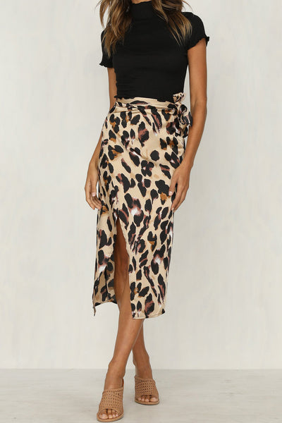 Falda Larga Bandage con Abertura Lateral - Estilo Streetwear - Image 10