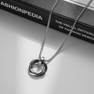 Collar Geométrico Casual para Hombre - Diseño Moderno - Image 4
