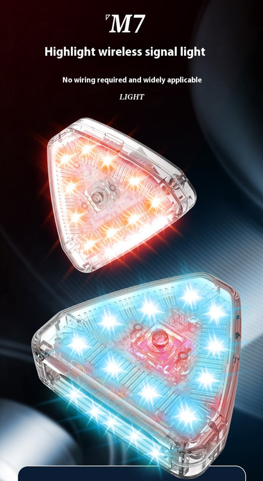 Luces de Advertencia Triangular con Control Remoto para Auto - Image 15