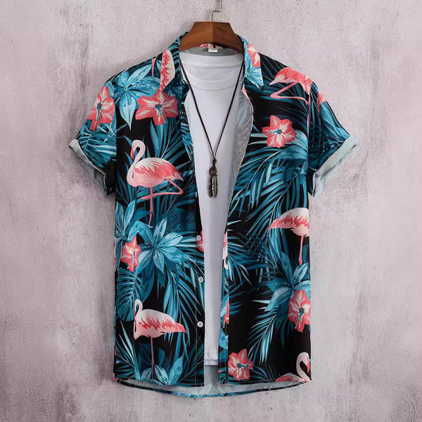 Camisa Hawaiana Hombre Impresión 3D Digital - Estilo Cardigan Moderno