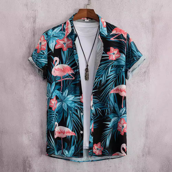 Camisa Hawaiana Hombre Impresión 3D Digital - Estilo Cardigan Moderno