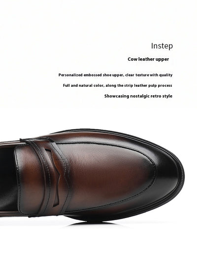 Zapatos de Cuero Premium con Alzada Invisible para Hombre - Elegancia y Confianza - Image 16