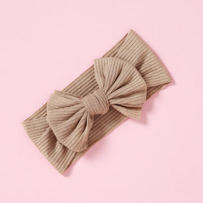 Diadema Elástica Ancha con Moño para Bebé y Niña - Image 24