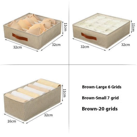 Organizador de Ropa Interior con Compartimentos - Caja Almacenaje para Cajón - Image 11
