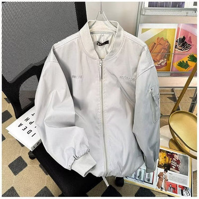 Chaqueta Bomber Oversize para Parejas - Image 15