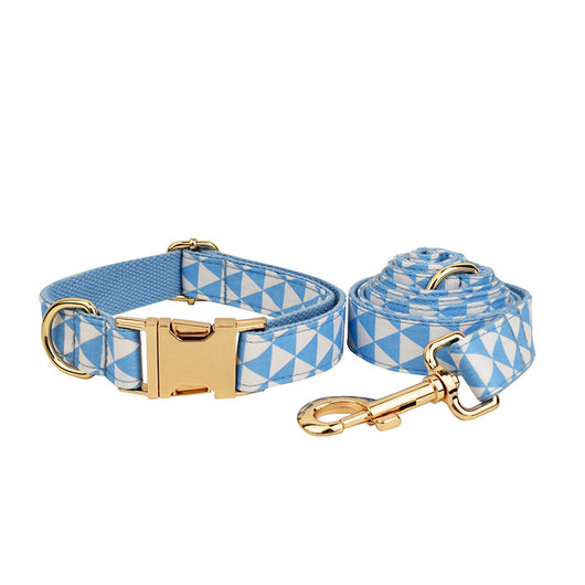 Chaleco para Perro con Lazo de Cuerda Triangular Azul - Image 4