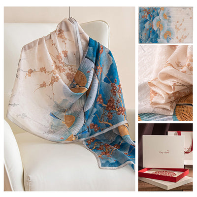 Bufanda Larga Estampada para Mujer - Accesorio Versátil - Image 11