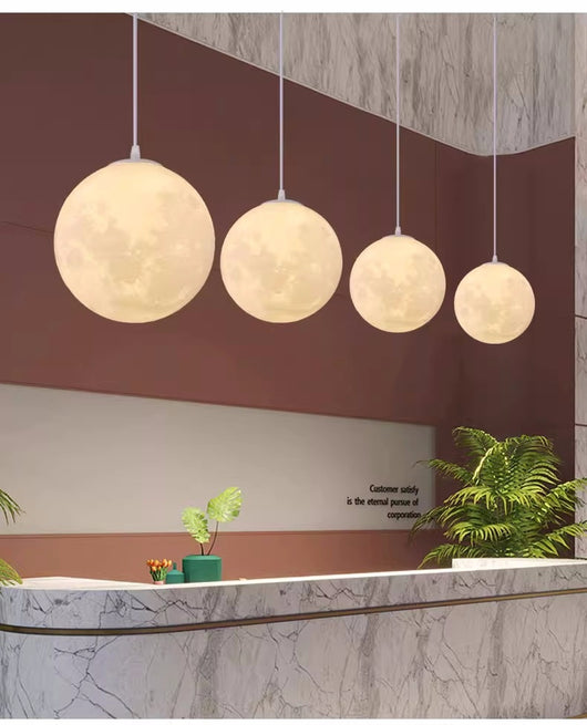 Lámpara de Techo Luna 3D - Luz Cálida para Dormitorio - Image 20