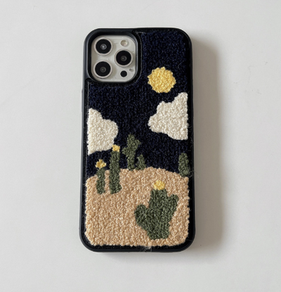 Funda Teléfono Girasol Peluche - Diseño Fashion - Image 7