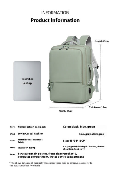 Mochila de Viaje Multifuncional Gran Capacidad para Negocios y Diario - Image 27