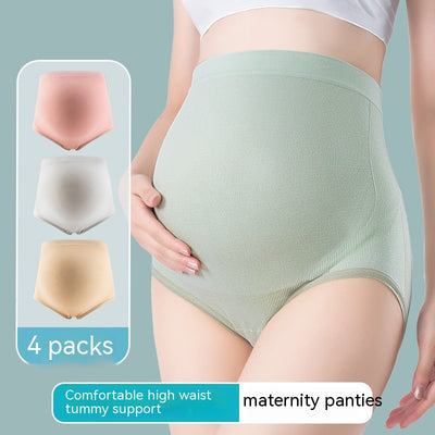 Calzón de Maternidad y Postparto sin Costuras con Soporte Abdominal