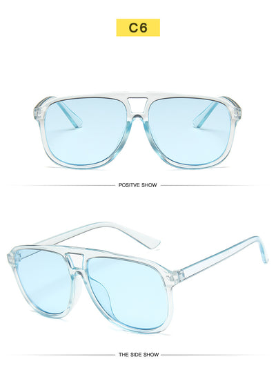 Gafas de Sol Oversized Doble Lente para Hombre - Image 6