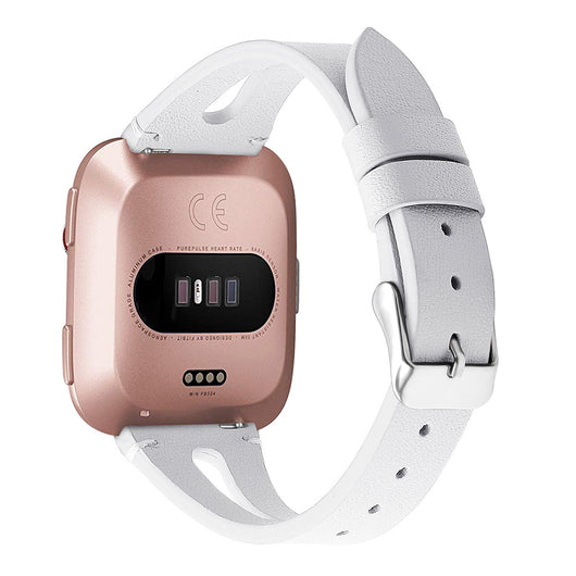 Reloj de Pulsera con Correa de Cuero Estampado y Abertura Angosta - Image 6
