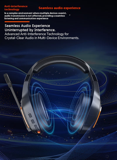 Audífonos Gaming Bluetooth con Cancelación de Ruido y Micrófono Giratorio - Image 8