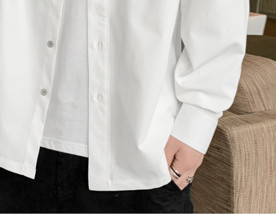 Camisa Casual de Manga Larga Mutuyu para Hombre - Image 14