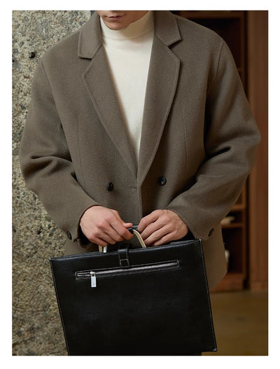 Abrigo Casual Premium Acolchado en Lana para Hombre - Image 16