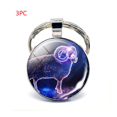 Llavero de los Doce Signos del Zodiaco - Regalo de Cumpleaños Personalizado - Image 25