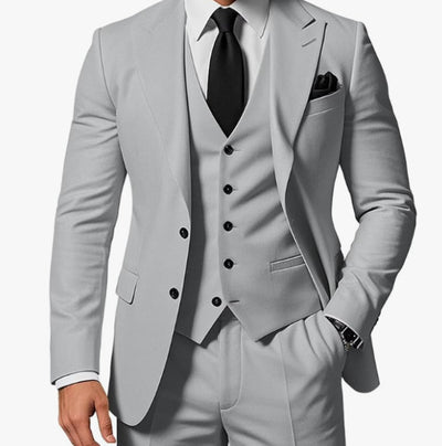 Traje de Negocios Tres Piezas para Hombre - Image 6