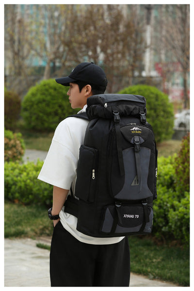 Mochila de Trekking 70L para Senderismo, Camping y Viajes de Aventura - Image 46