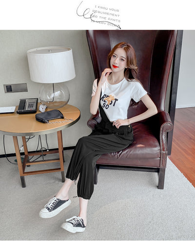 Conjunto de Leggins y Blusa Suelta de Cintura Alta para Mujer - Image 14