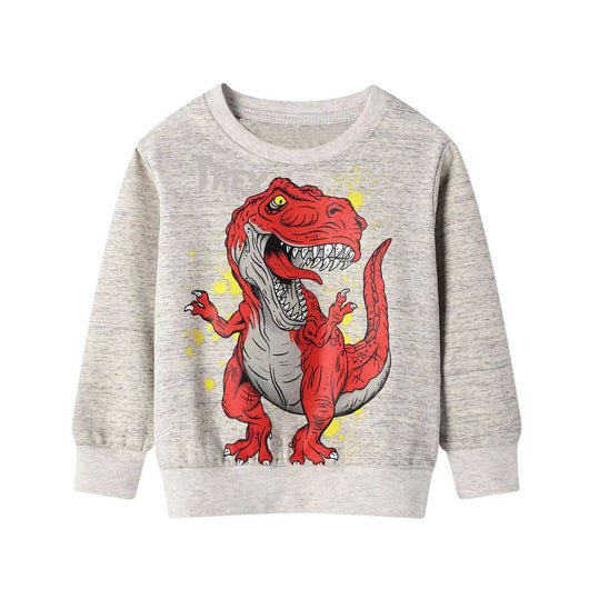 Camisetas Infantiles con Estampado de Dinosaurios Animados - Image 6