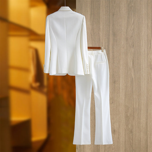 Traje Ejecutivo con Pantalón Ancho - Corte Moderno - Image 7