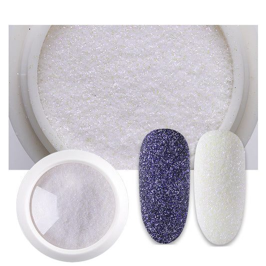 Polvo de Lana para Uñas - Efecto Suéter Brillante - Image 2