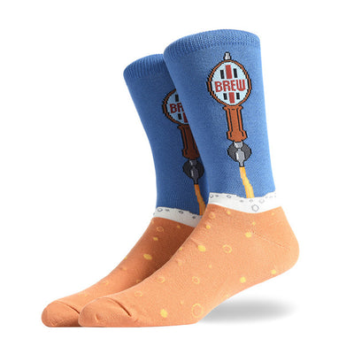Calcetines Divertidos para Hombre - Diseño Creativo Hamburguesa, Pizza y Alien - Image 14