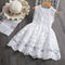 Vestido Princesa sin Mangas con Bordado de Mariposas Estilo Occidental