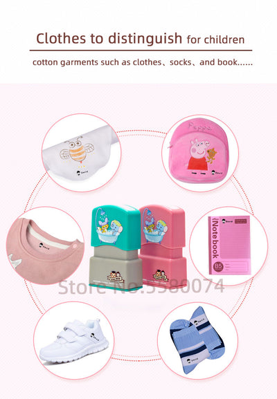 Sellos Personalizados para Ropa Infantil - Mini Sellos Estampadores - Image 15