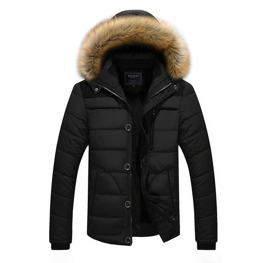 Chamarra Invernal para Hombre con Capucha y Forro Polar - Image 2
