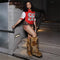 Blusa Suelta Casual de Manga Corta