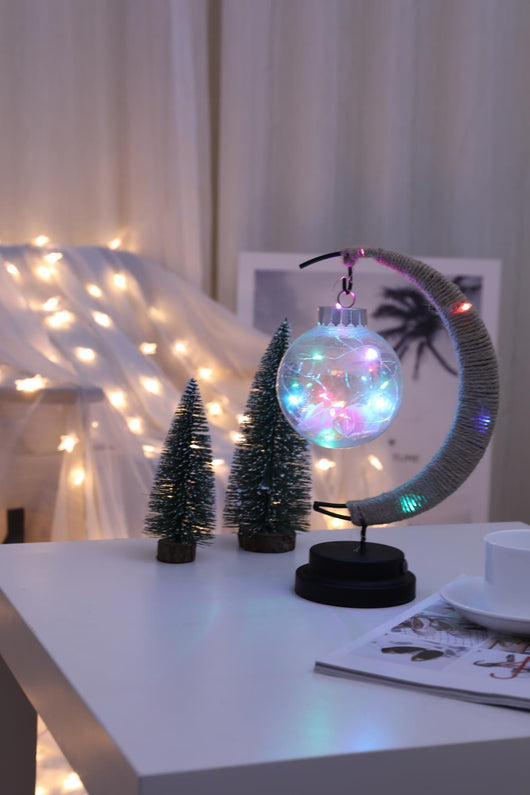 Lámpara Bola de Luz LED con Forma de Luna - Diseño de Corazón para Deseos - Image 28