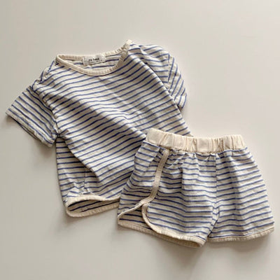 Conjunto Infantil de Algodón: Camiseta Suelta y Shorts - Image 14