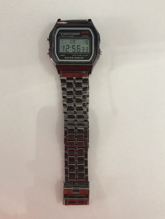 Reloj Electrónico WR F91W con Pulsera de Acero - Image 10
