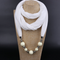 Collar Colgante de Cuentas Bib Elegante para Damas