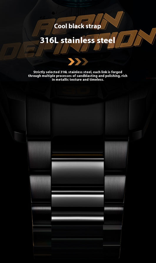 Reloj Mecánico Automático Deportivo para Hombre Resistente al Agua - Image 15