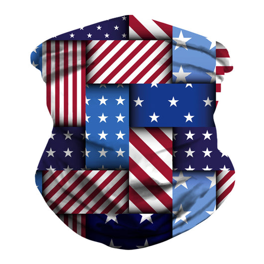 Mascarilla Multiusos con Bandera Americana Impresa - Image 18