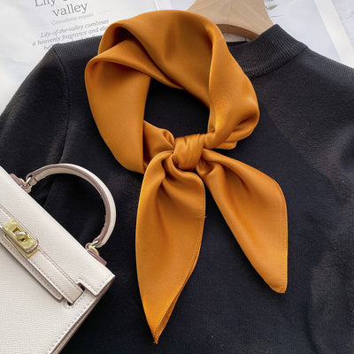 Pañuelo de Seda Elegante Retro para Primavera y Otoño - Image 21