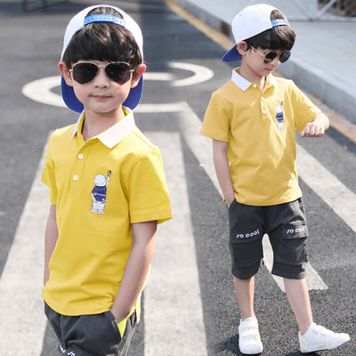 Conjunto de Ropa de Verano para Niños - Playeras de Manga Corta - Image 13