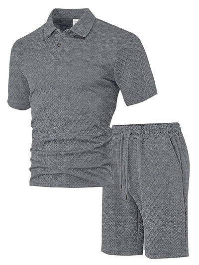Saco Casual Delgado de Manga Corta para Hombre - Image 8